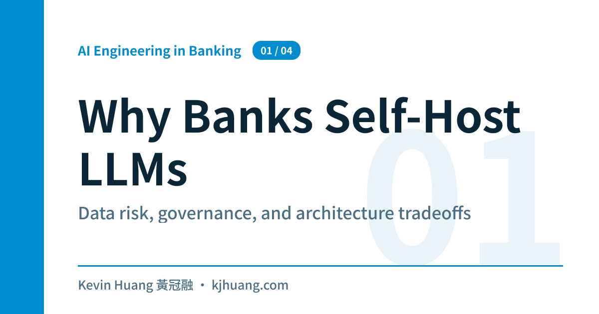 Cover for Why Banks Self-Host LLMs